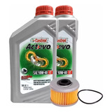 Kit Filtro Aceite Orig Honda Tornado 250 Orring + Semi 10w40