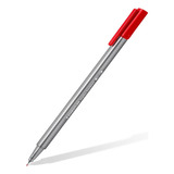 Bolígrafo Hidrográfico Ultrafino Rojo Staedtler De 0,3 Mm, 10 Unidades