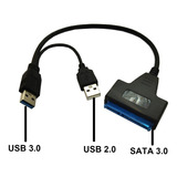 Cabo Adaptador Usb 3.0 E 2.0 Para Hd/sata 3.0 22 Pin Lt-608