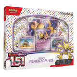 Box Jogo Escarlate E Violeta 151 Alakazam Ex Pokémon Copag