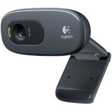 Webcam Hd Logitech C270, 3mp Foto E 720p Em Vídeo