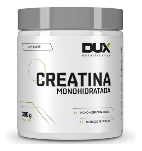 100% Pura Creatina Monohidratada Sem Carbo Sem Creapure 300g