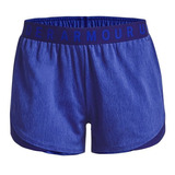 Short Under Armour Play Up Twist 3.0 Mujer-azul