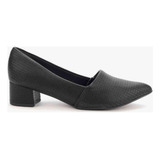 Sapato Piccadilly Pu Preto 739038