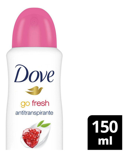 Desodorante Antitransp Dove Go Fresh Romã E Verbena 150ml