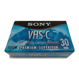 Cassette Vhs-c Tc30 Vhsc Sony P/ Filmadora Panaonic Jvc Etc