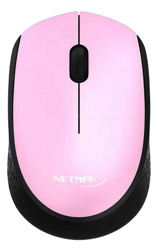 Mouse Inalámbrico Usb Netmak Optimize Edge M680 Color Rosa !