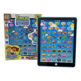 Tablet Infantil Interativo Bilíngue Azul Art Brink