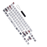 Fundas De Teclado Keycaps Pbt, Sublimación A 5 Caras, 71 Tec