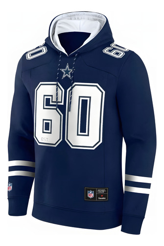 Sudadera Fanatics Jersey Hoodie Nfl Cowboys