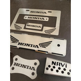 Kit De Accesorios Protectores Honda Navi Acero Inox