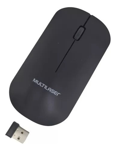 Mouse Sem Fio Usb Multi Mo251 Preto + Brinde