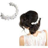 Tocados De Novia Tiaras Peinados Para Cabello Accesorios 