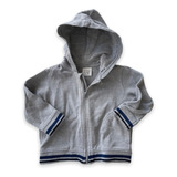 Buzo Campera Zara Bebe Gris Talle 12-18 Meses No Cheeky Mimo