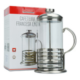 Cafeteira Francesa Cremeira Vidro 600ml Café Leite Chá Promo