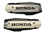 Cubre Puños Honda Navi Acrílico Con Acero Inoxidable