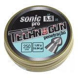 Chumbinho Sonic Pro Cal:5,5mm Technogun 5cx C/250 Total 1250