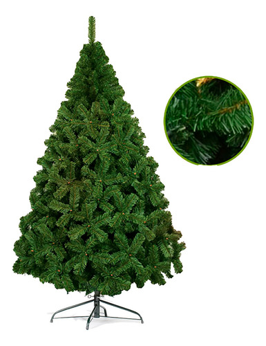 Árbol De Navidad Eurotree Imperial 120cm Verde Oscuro