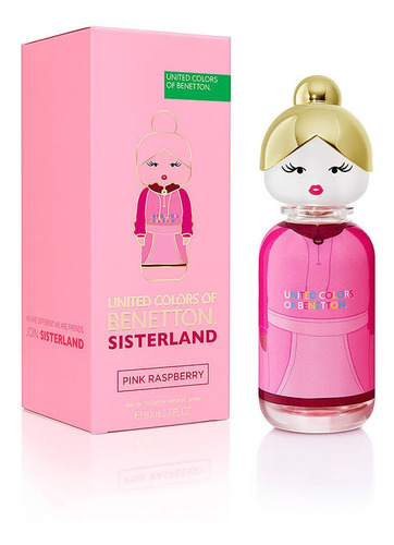 Perfume Mujer Benetton Sisterland Pink Raspberry Edt 80 Ml
