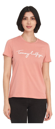 Camiseta Tommy Hilfiger Ww0ww41674 Mujer