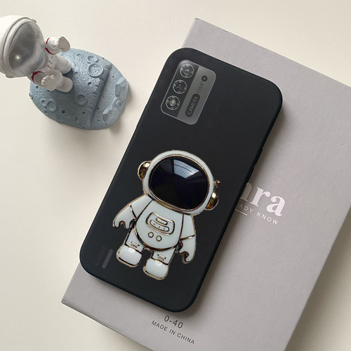 Funda Para Zte Blade A52 Lite Plano Suave Astronautas