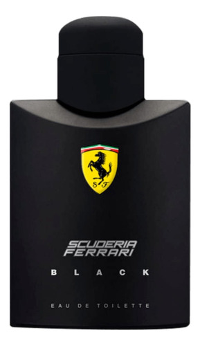 Perfume Ferrari Scuderia Black Edt 125ml Masculino Original Lacrado