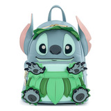 Mochila Disney Loungefly Stitch Hawaiano Kawaii En Hawaii