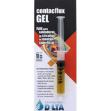 Contacflux Flux Gel 10cc Jeringa Para Soldadura Estaño