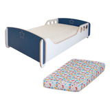 Cama Infantil Juvenil Montessori Incluye Colchon 140x80x12