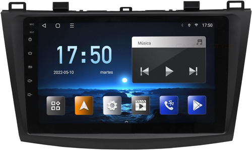 Carplay Mazda 3 Estereo Android Auto 2010-2013 Pantalla 9pul