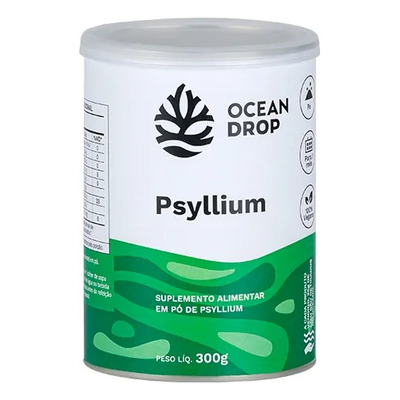 Psyllium Em Pó - Aminoácidos Veganos - 30 Doses. Sabor Sem Sabor