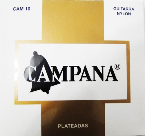 Encordado Guitarra Criolla Campana Cristal Cuerdas Nylon