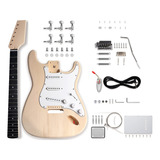 Fistrock Kit De Guitarra Electrica Diy Kits Para Principiant