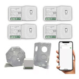 4 X Switch Inteligente Wifi Domotica Smartlife Envio Gratis