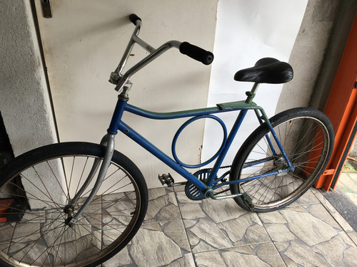 Bicicleta Antiga Monark Barra Circular, Ler Anúncio