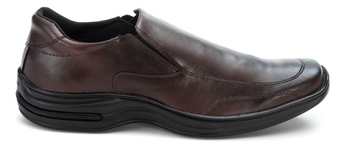 Sapato Masculino Social Cadarço Oxford De Couro Leve Comfort