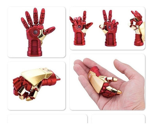 Pendrive 32 Gigas  Mano Ironman Marvel Original