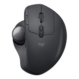 Mouse Gamer Trackball Inalámbrico Recargable Logitech  Mx Ergo Negro