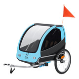 Bike Trailer For Toddlers, Kids, Single And Double Seat, Sup