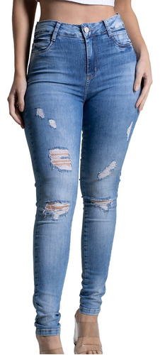 Calça Jeans Sawary Levanta Bumbum - 272933