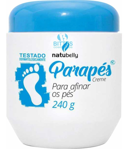  Hidratante Creme Para Afinar Os Pés Alisar Parapés 240g Função Para Afinar Os Pés