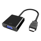 Cabo Adaptador Hdmi Para Vga Tv Pc Xbox Notebook Monitor