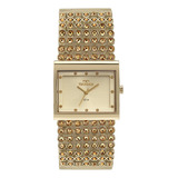 Relógio Technos Feminino Crystal Dourado - 2035myn/1d