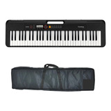 Teclado Portatil Casio Ct S200 Bk 61 Teclas Usb + Funda