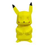 3d Figura Pokemon Pikachu Poligonal Proxyworld