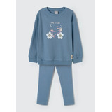 Conjunto Infantil Menina Azul