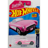 Hot Wheels # 9/10 - 1956 Corvette - 1/64 - Hkg52