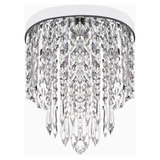 Lustre Teto Pendente Elegante Clássico Sala Cristal Brilho