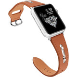 Malla Para Apple Watch 38/40/41mm De Cuero Marron