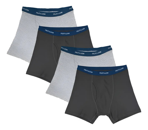 Boxer Fruit Of The Loom Caballero Low Rise 4pack 4el74lm | MercadoLibre
